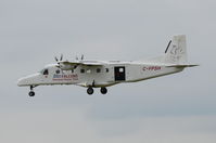 C-FPSH @ EGSH - Landing at Norwich after a parachute drop at the Royal Norfolk Show. - by Graham Reeve