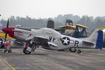 N151CF @ KYIP - North American P-51D Mustang The Rebel CN 44-84933N, N51CF - by Dariusz Jezewski  FotoDJ.com
