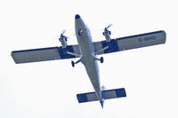 G-BIHO @ EGHQ - Twin Otter, Isles of Scilly Skybus, St Mary's based, previously A6-ADB, seen departing runway 12 en-route to St Mary's. - by Derek Flewin