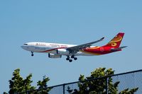B-LNJ @ YVR - HongKong Airlines HX80 inaugural flt. HKG-YVR 6.30.2017 - by Manuel Vieira Ribeiro