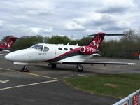 G-FBKH @ EGLK - Blink Aviation Citation in Wijet colours at BBS - by dave226688