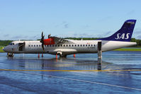 G-FBXC @ EFVA - This Sunday five flights are scheduled at VAA, three to Stockholm, two to Helsinki. G-FBXC will leave at 10:30 a.m. as the first one, the destinaton is Arlanda. - by Tomas Milosch