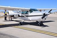 N1664R @ KBOI - Landed RWY 10L and had a flat tire. Managed to taxi to Taxiway Golf. Montana State Police aircraft. - by Gerald Howard