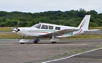 N112WM @ EGFH - Visiting Cherokee Six. - by Roger Winser