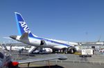 JA23MJ @ LFPB - Mitsubishi MRJ-90STD of ANA All Nippon Airways at the Aerosalon 2017, Paris - by Ingo Warnecke