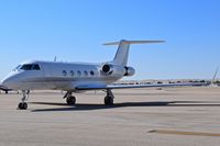 N467AM @ KBOI - Parked on north GA ramp. Notice the extra bit of engine exhaust. - by Gerald Howard