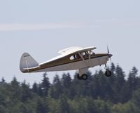 N3712A @ KAWO - Piper Pa-22 going around for another crash and dash/ touch and go. - by Eric Olsen