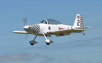 G-CJSM @ EGFH - Resident RV-8 (Raven 2) of Team Raven returning to base.. - by Roger Winser