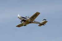 G-BYUU @ EGFH - RAF Tutor T.1 coded UU from 6FTS departing Runway 22. - by Roger Winser