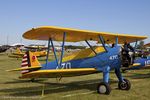N95DA @ KOSH - Boeing A-75N1 (PT-17) Stearman CN 75-1570, N95DA - by Dariusz Jezewski  FotoDJ.com