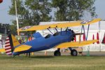 N9856H @ KOSH - Boeing A-75N1 (PT-17) Stearman CN 75-4988, N9856H