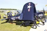 N713JT @ KOSH - Chance Vought F4U-4 Corsair CN 97143, N713JT