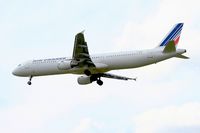 F-GMZA @ LFBD - Airbus A321-111, On final rwy 23, Bordeaux-Mérignac airport (LFBD-BOD) - by Yves-Q