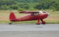 G-BROO @ EGFH - Visiting Luscombe Silvaire. - by Roger Winser