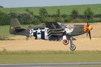 N515ZB @ EGSU - Landing at Duxford. - by Graham Reeve