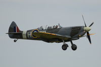 G-CCCA @ EGSU - Landing at Duxford. - by Graham Reeve