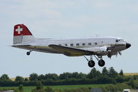 N431HM @ EGSU - Landing at Duxford. - by Graham Reeve