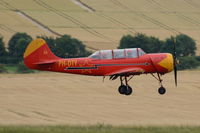 PH-DTY @ EGSU - Landing at Duxford. - by Graham Reeve