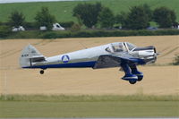 VH-SCW @ EGSU - Landing at Duxford. - by Graham Reeve