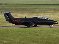 G-BZNT @ EGSH - About to depart off RWY 27