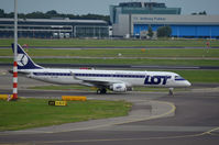 SP-LNA @ EHM - LOT EMBRAER - by fink123
