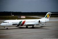 CS-TPD @ EDDK - Fokker 100 F-28-0100 - PGA Portugalia Airlines 'Condor' - 11317 - CS-TPD - 1992 - CGN - by Ralf Winter
