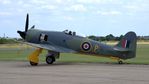 G-CBEL @ EGSU - 1. G-CBEL on the eve of The Flying Legends Airshow, July 2017.