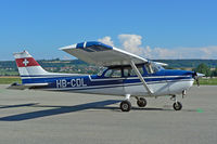 HB-CDL @ LSZG - at Grenchen with original paint-scheme - by sparrow9