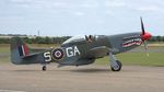G-SHWN @ EGSU - 2. KH774 on the eve of The Flying Legends Airshow, July 2017.