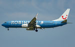D-ATUI @ EDDR - on final RW27, inbound from Palma - by Friedrich Becker