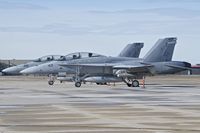 164038 @ KBOI - Parked on the south GA ramp.  VFA-106 Gladiators, NAS Oceana, VA. - by Gerald Howard