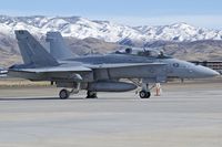 164038 @ KBOI - parked on the south GA ramp.  VFA-106 Gladiators, NAS Oceana, VA. - by Gerald Howard