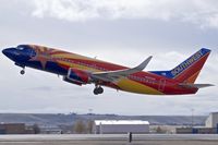N383SW @ KBOI - Departing RWY 10L. - by Gerald Howard