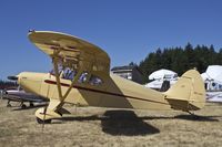 N5732H @ KAWO - Piper PA-16 at the 2017 Arlington fly-In. - by Eric Olsen
