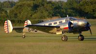 G-BKGL @ EGTH - 3. G-BKGL departing the Evening Airshow, The Shuttleworth Collection, June, 2017