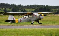 G-ALBJ @ EGFP - Visiting Auster in Army markings. Previously served as TW510. - by Roger Winser