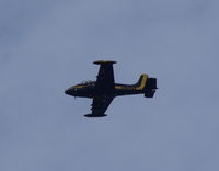 G-FLYY - Flying over St Athan - by Peter Nicholson