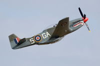 G-SHWN @ EGSU - Flying a display at Duxford. - by Graham Reeve