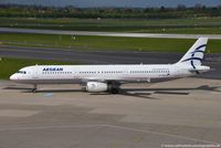 SX-DGP @ EDDL - Airbus A321-232 - A3 AEE Aegean Airlines - 3302 - SX-DGP - 27.04.2016 - DUS - by Ralf Winter