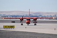 N4438 @ KBOI - Taxiing on Alpha. - by Gerald Howard