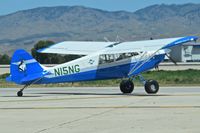 N15NG @ KBOI - Taxing to RWY 28L.