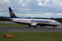 EI-DHT @ EGCC - Ryanair, vist Bremen on fuselage - by Jan Buisman