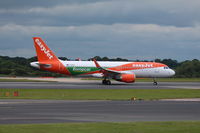 G-EZPC @ EGCC - Easyjet, advertising Europcar - by Jan Buisman