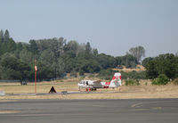 N417DF @ O22 - CDF Grumman S2F-1 as Tanker 76 @ Columbia, CA (display) aircraft retired from service by end of 2005 fire season - by Steve Nation