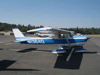 N1364Q @ O22 - Locally-based 1971 Cessna 150L @ Columbia, CA - by Steve Nation