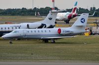 D-CHRD @ EDDL - Hahn Air Ce680 - by FerryPNL