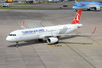 TC-JTI @ EGCC - Just landed at Manchester. - by Graham Reeve