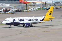 G-OZBX @ EGCC - Departing from Manchester. - by Graham Reeve