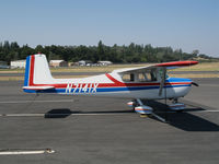 N7141X @ O22 - Locally-based 1961 Cessna 150A @ Columbia, CA (now registered to owner in Atascadero, CA)
