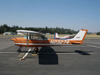 N23274 @ O22 - Locally-based 1958 Cessna 150H @ Columbia, Ca - by Steve Nation